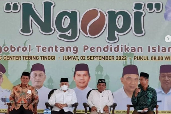 SMK N 2 Tebing TinggiNGOPI Bareng Kepala Dinas Pendidikan Provinsi Sumatera Utara